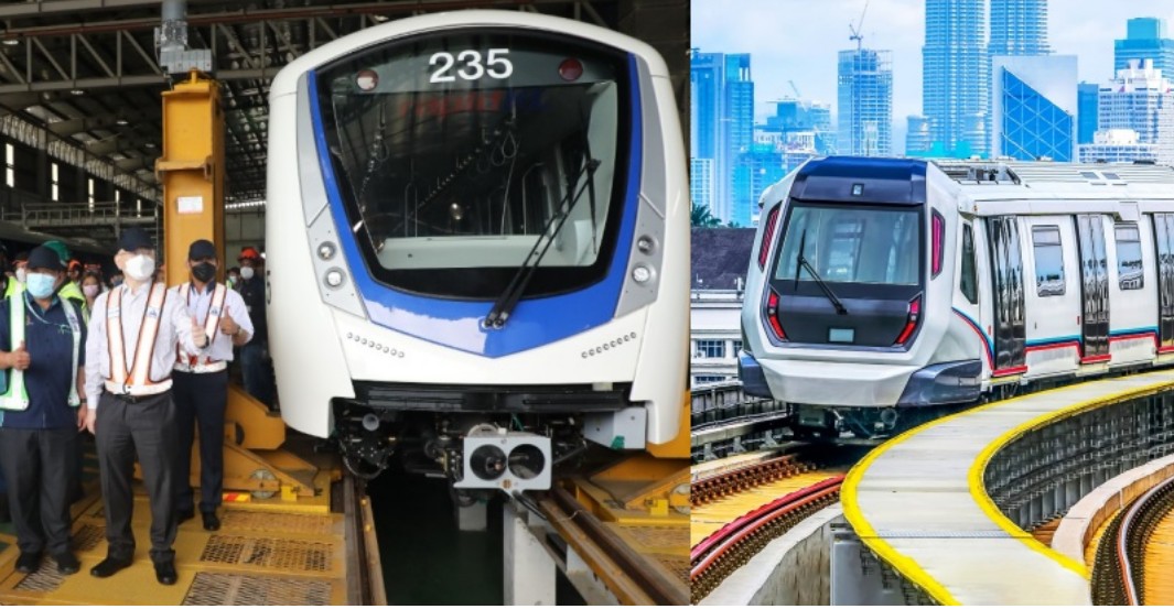 Prasarana terima 19 tren LRT baharu empat gerabak