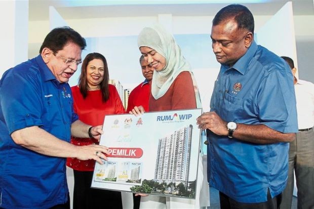 Joy for affordable housing scheme recipients