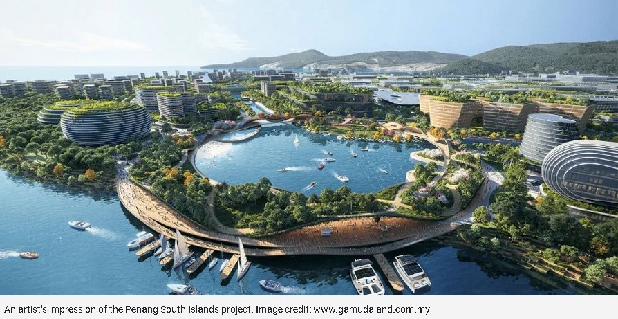 Phase 1 of the Penang South Islands project to start in November?