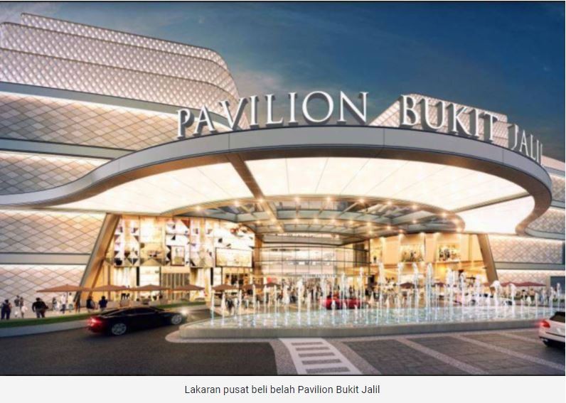 Pavilion Bukit Jalil dibuka 3 Disember depan