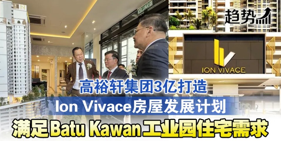 高裕轩集团 3亿发展Ion Vivace