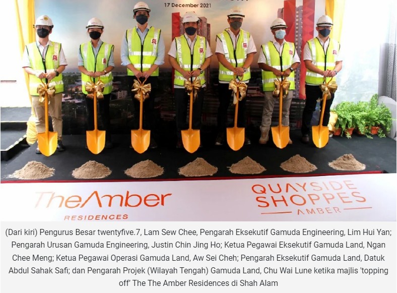 The Amber Residences serlah komitmen inovasi Gamuda