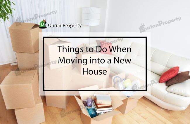 Things to Do When Moving into a New House