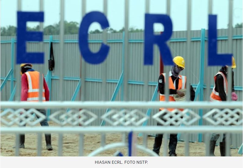 Pembangunan projek ECRL capai kemajuan 27.82 peratus