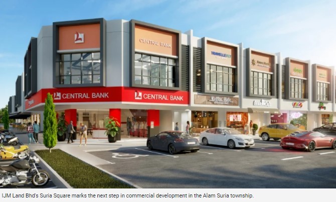 Suria Square, an IJM Land project in Puncak Alam, will build on the previous phase's success, Dataran Suria