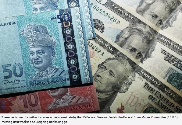 Ringgit expected to see further declines next week ahead of US interest rate hike decision