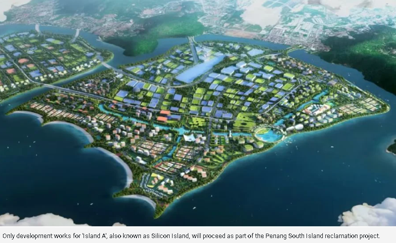 Penang South Islands reclamation work starts July 1