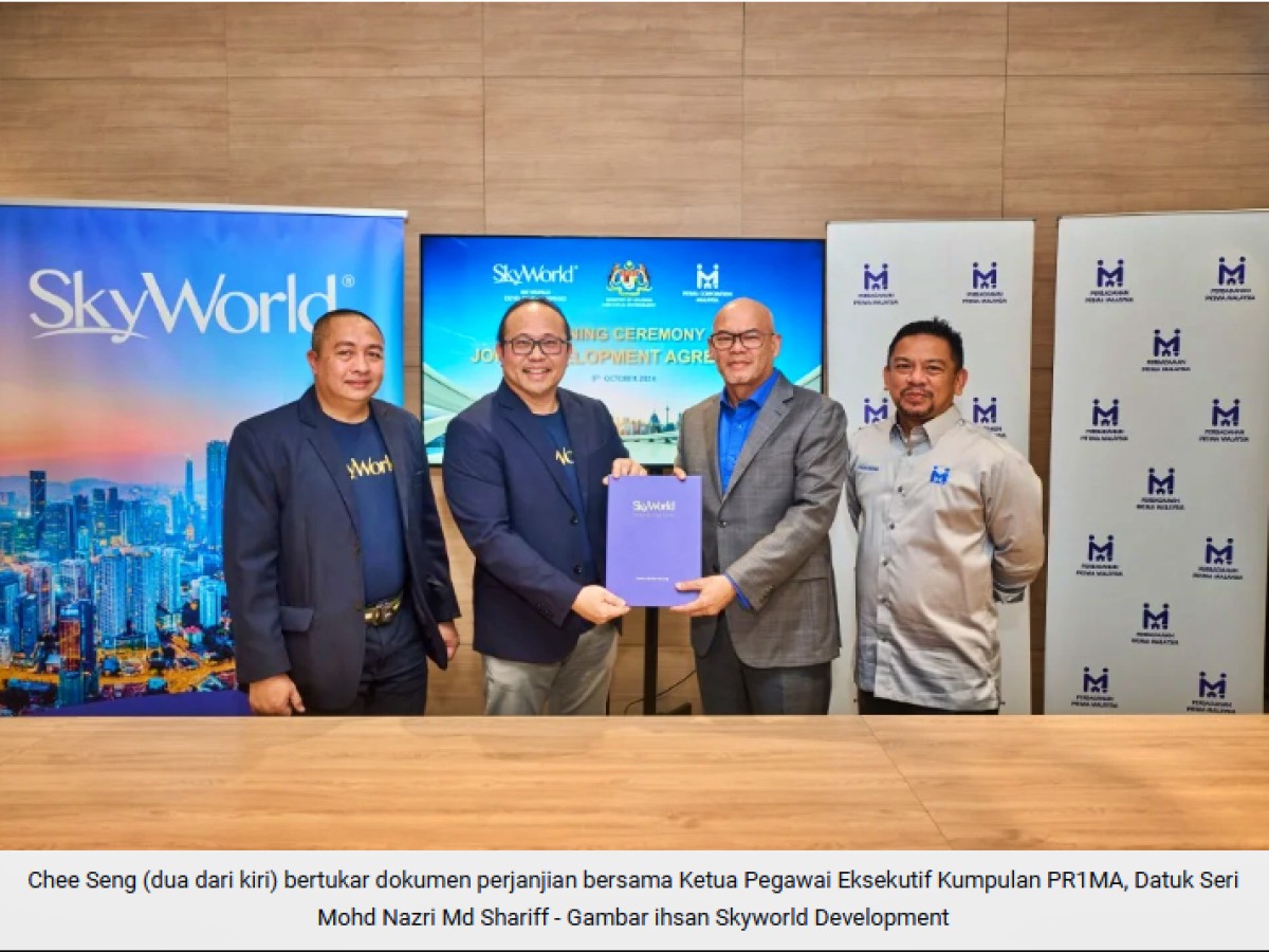 Skyworld, PR1MA bekerjasama bina rumah mampu milik di Brickfields