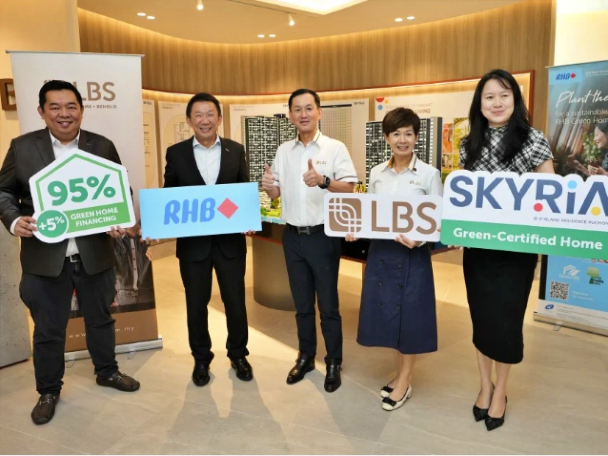 LBS, RHB tawar pembiayaan hijau untuk SkyRia@D'Island Residence Puchong