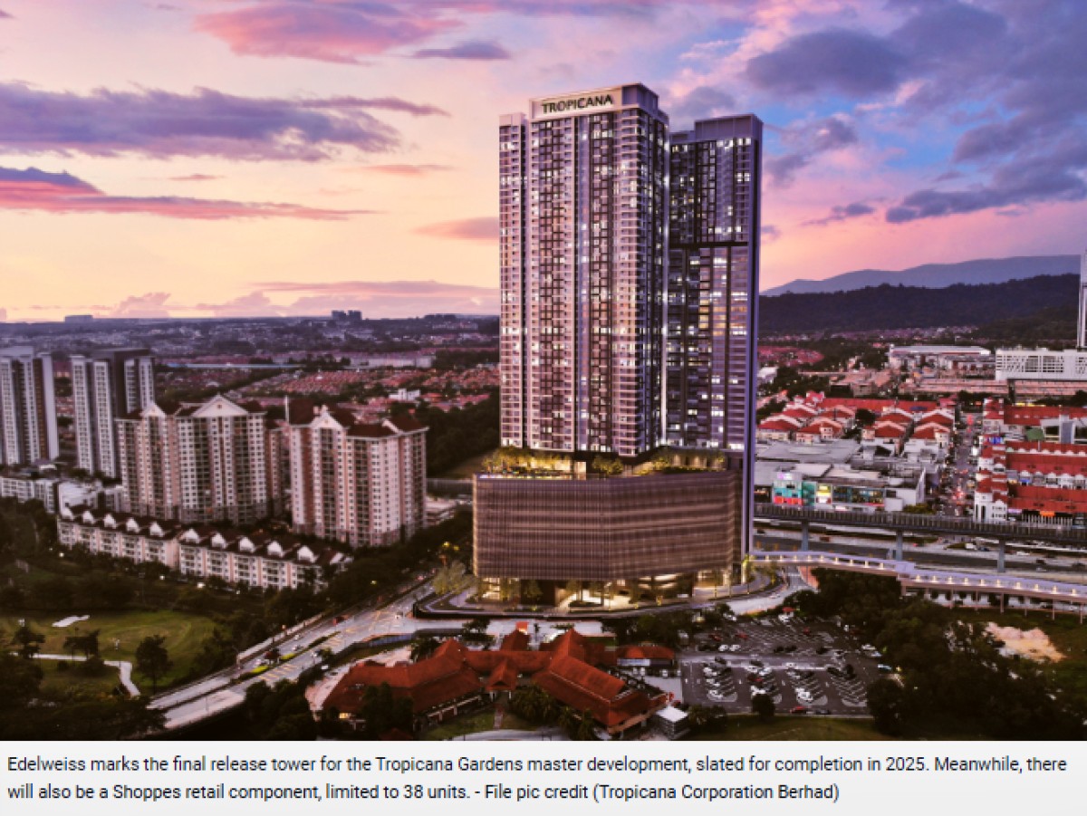 Last call for serviced residences at Edelweiss @ Tropicana Gardens