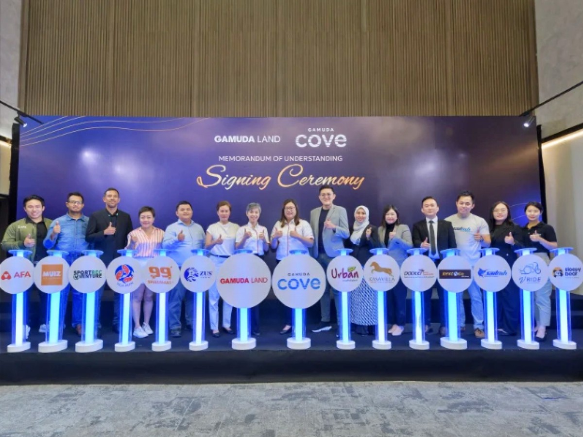 Jaya Grocer penyewa utama Cove Centrum di Gamuda Cove