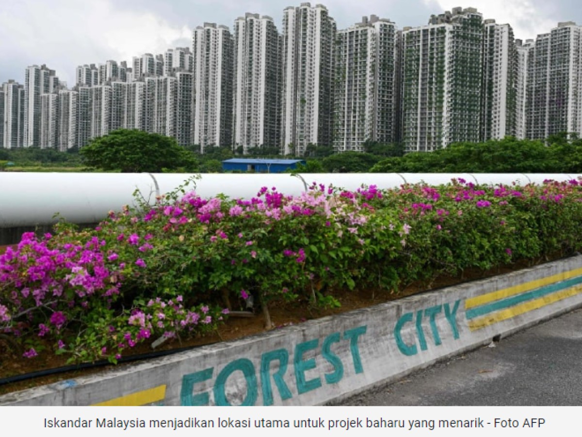 Hartanah di Iskandar Malaysia dijangka semakin laku