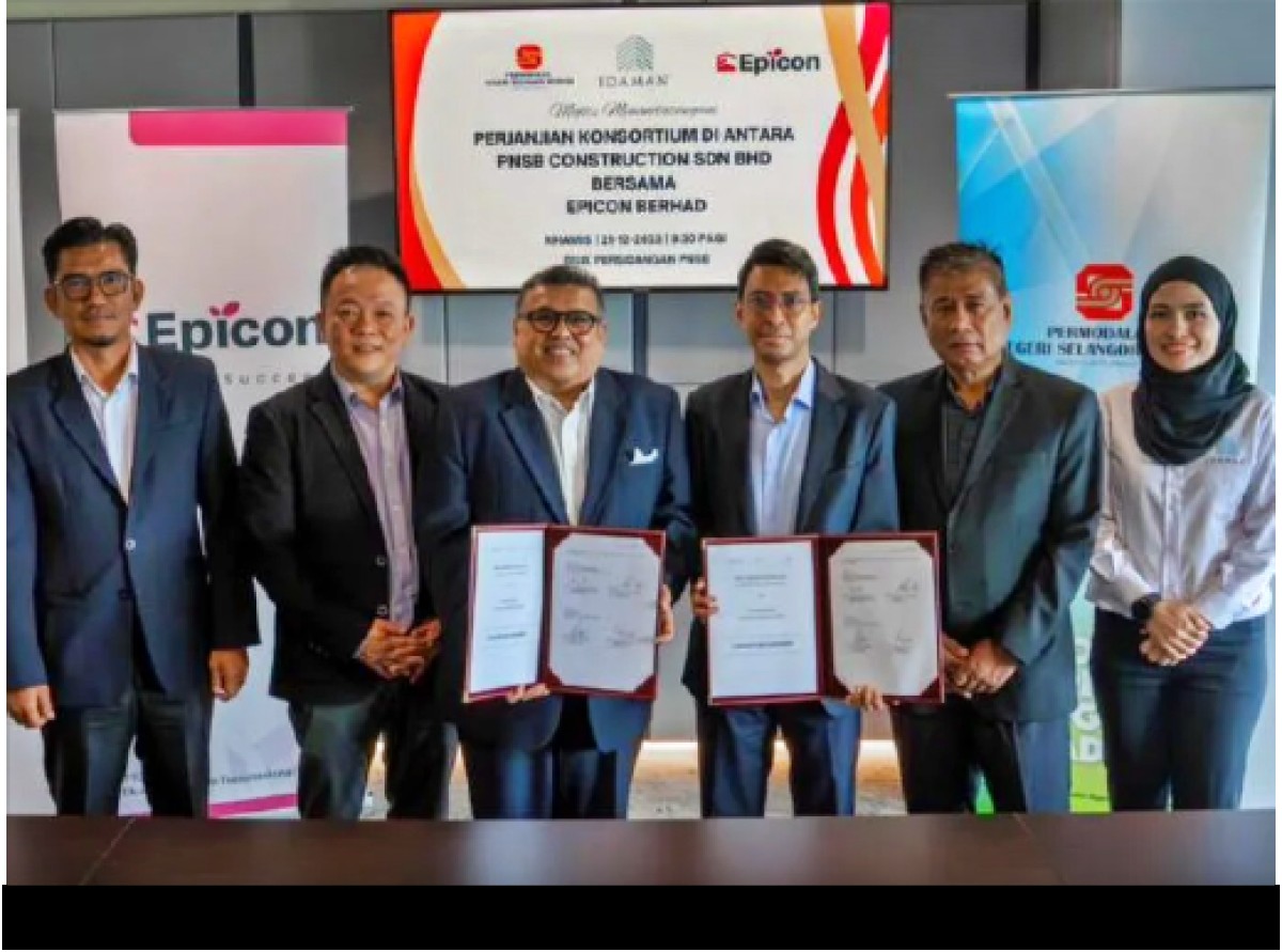 Epicon to work with PNSB to build 2,252 units of affordable housing in Rawang