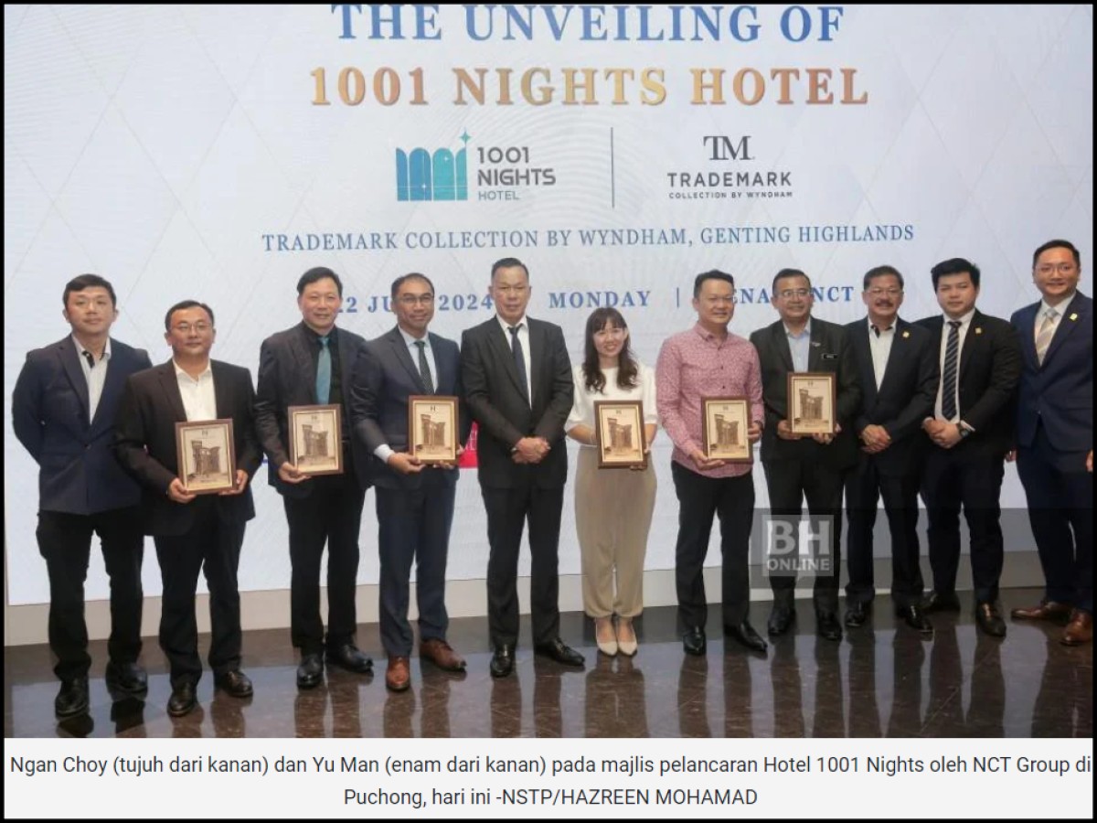 Hotel 1001 Nights di Genting Highlands akan dibuka suku keempat