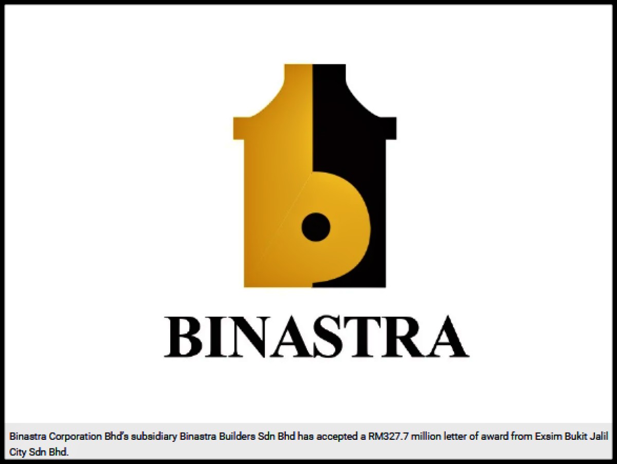 Binastra bags RM327.7mil contract to build two-storey service apartments from Exsim Bukit Jalil